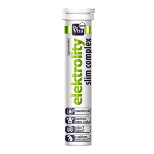 Dr Vita Electrolytes Slim Complex з соком, 20 шипучих таблеток
