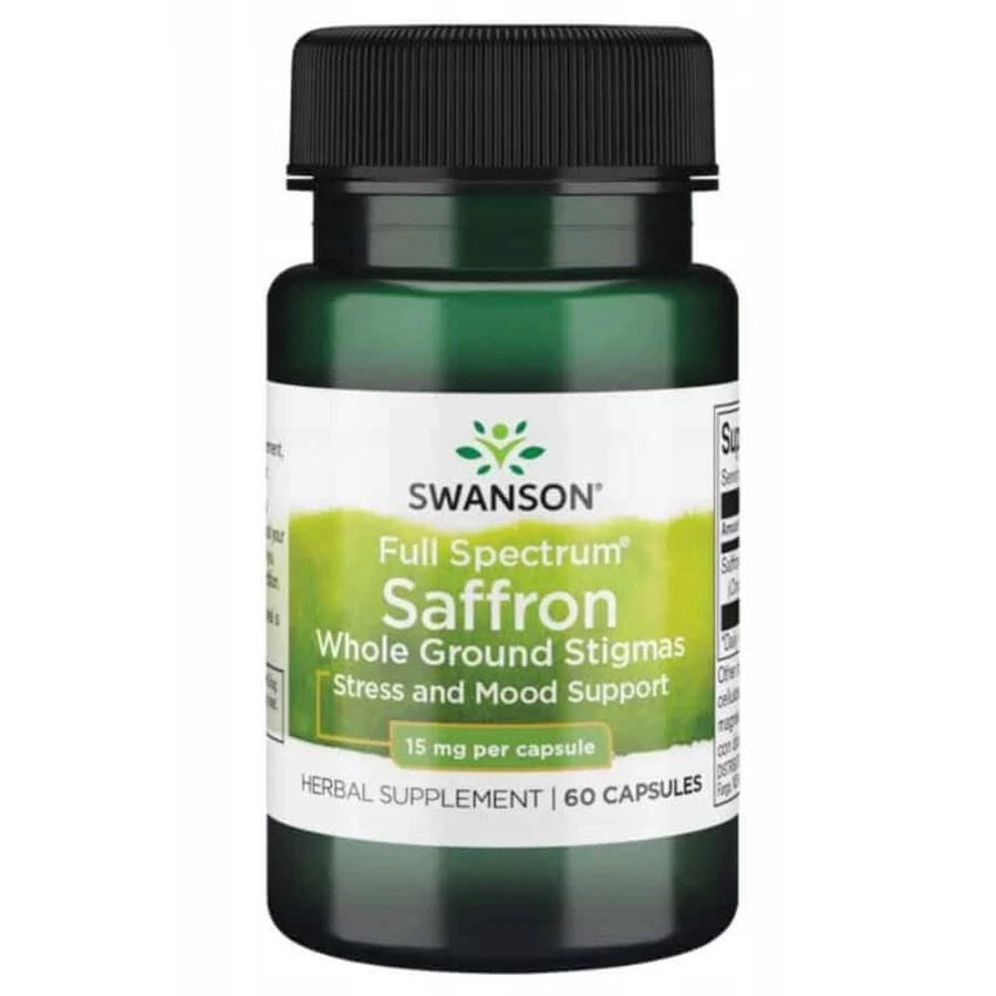 Swanson Full Spectrum Saffron, 60 капсул: цены и характеристики