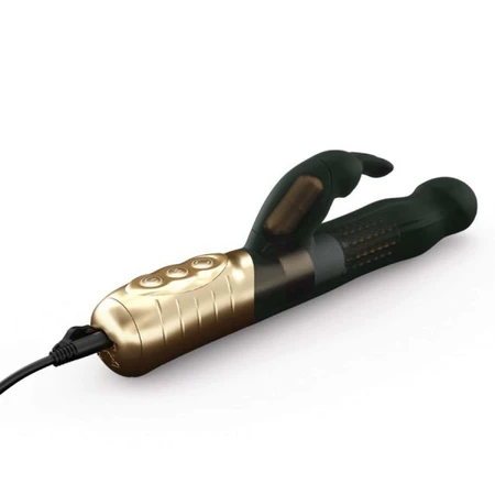 Marc Dorcel Baby Rabbit 2.0 Dual Stimulation Rabbit Vibrator Black & Gold: ціни та характеристики