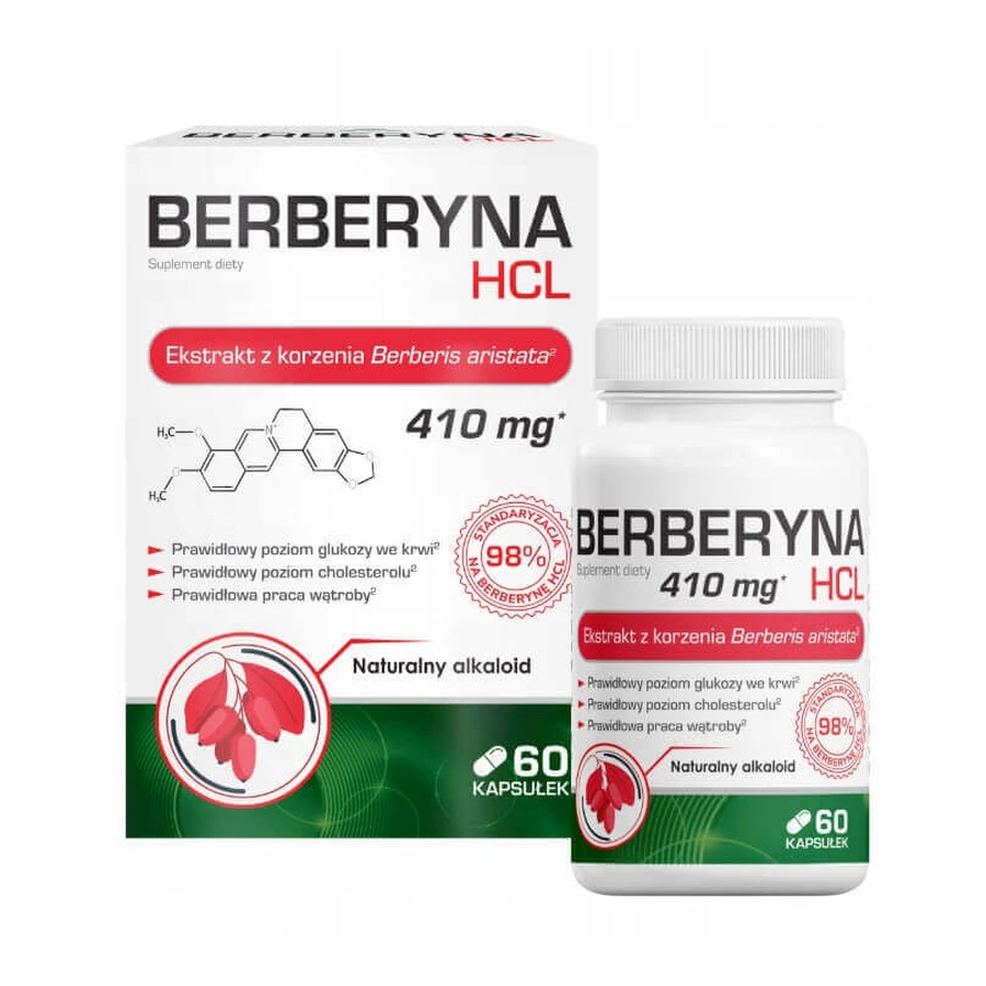 Home Medicine Box Berberine HCL, 60 капсул: ціни та характеристики