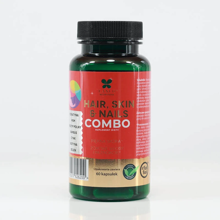 Lanco Nutritions Hair, Skin & Nails Combo, 60 капсул: цены и характеристики