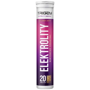 Triggy Elektrolity, со вкусом грейпфрута и клюквы, 20 шипучих таблеток