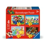 Пазл Супер Марио 4 в 1, 3 года+, Ravensburger