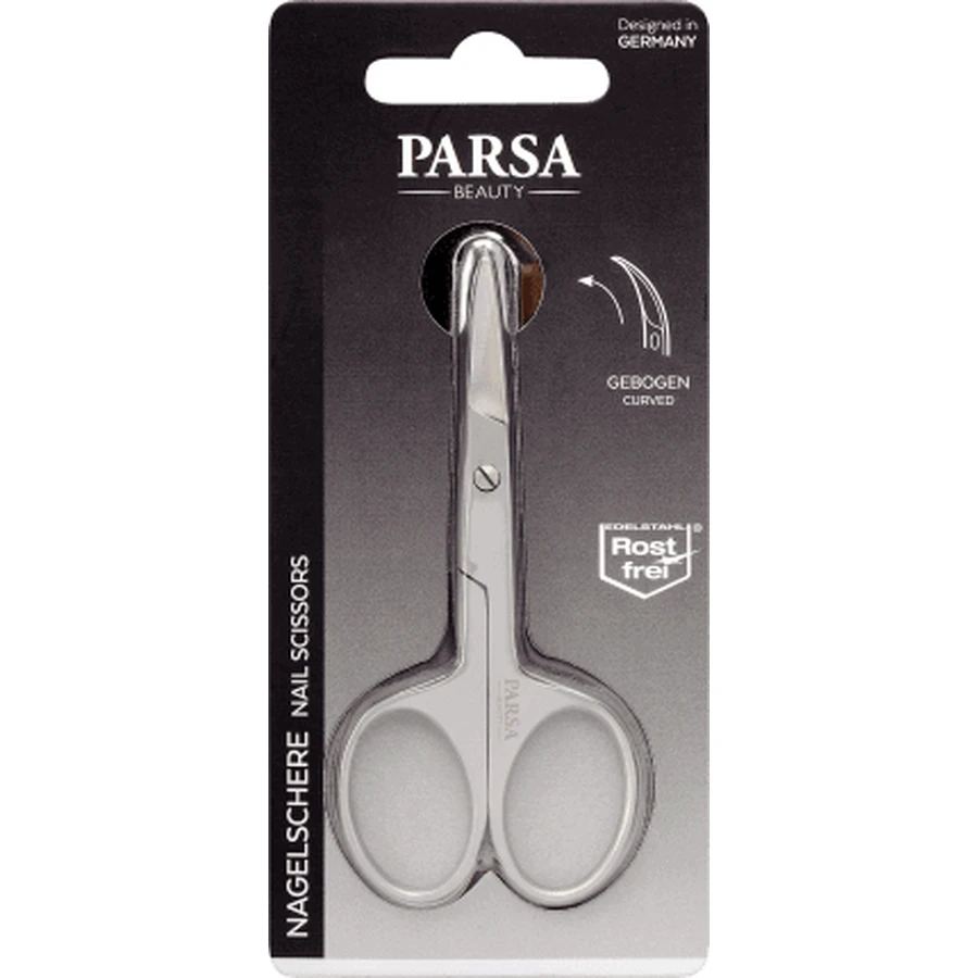 Parsa Beauty Ножницы для ногтей угловые, 1 шт.: цены и характеристики