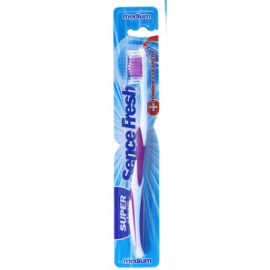 Sence, Fresh Super Clean Medium, Brush, 1 шт: ціни та характеристики