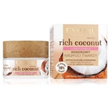 Eveline Cosmetics Rich Coconut Ultra-живильний кокосовий крем для обличчя, 50 мл