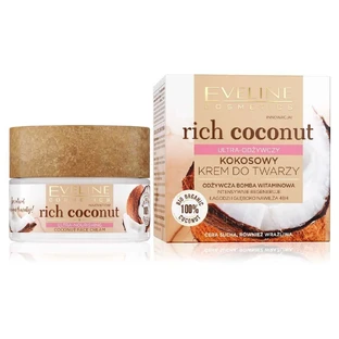 Ультрапитательный кокосовый крем для лица Eveline Cosmetics Rich Coconut, 50 мл