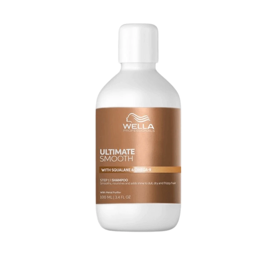 Увлажняющий шампунь для сухих волос со скваланом и Омега 9 Ultimate Smooth, 100 мл, Wella Professionals: цены и характеристики