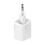 Быстрое сетевое зарядное устройство Baseus Si USB-C 25 Вт 3 А с кабелем USB-C/USB-C длиной 1 м — белое