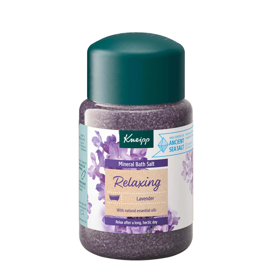 Kneipp Расслабляющая лаванда, кристаллы минеральной соли для ванн, 500 г: цены и характеристики