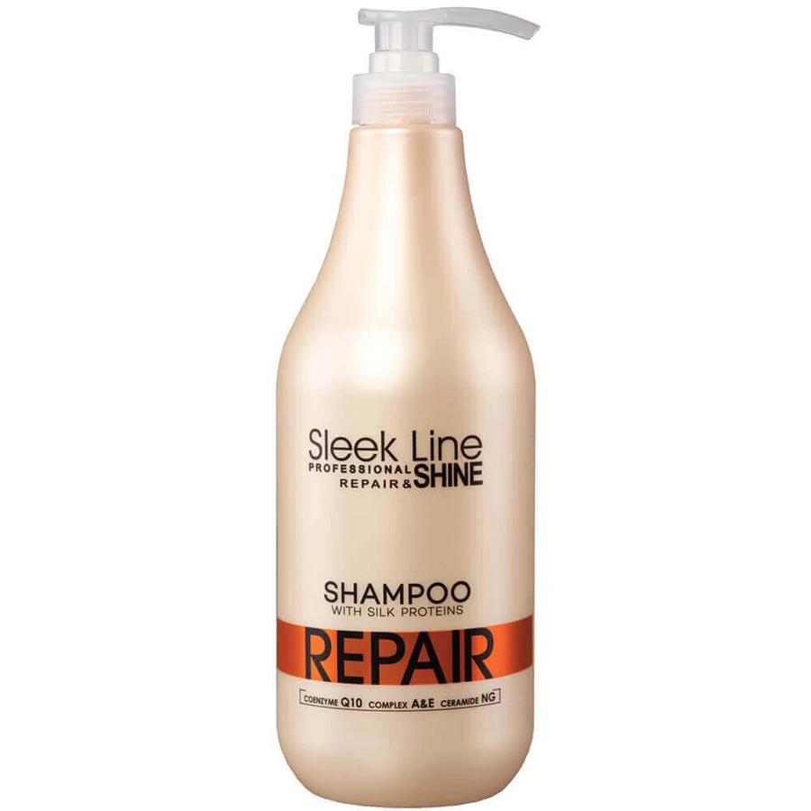 Шампунь Stapiz Sleek Line Repair Silk Shampoo, 1000 мл: ціни та характеристики