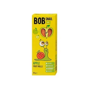 Рулет натуральний яблучний, 30 г, Bob Snail