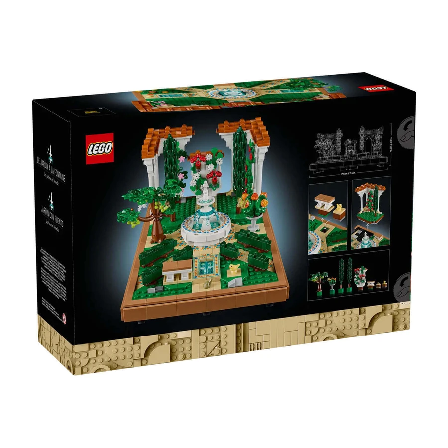Icons Fountain Garden, +18 лет, 10359, Lego: цены и характеристики