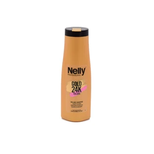 Шампунь для объема Золото 24К, 400 мл, Nelly Professional