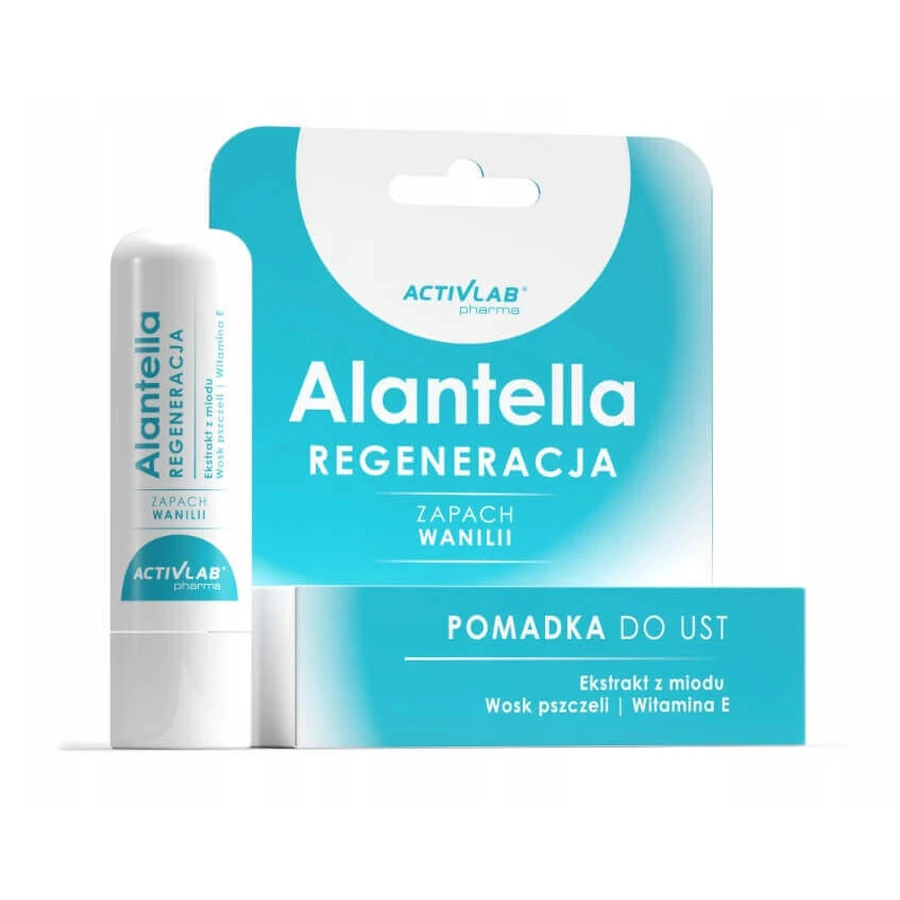 Activlab Pharma Alantella, восстанавливающий бальзам для губ, 4,9 г: цены и характеристики