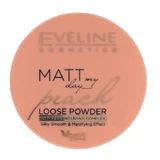 Eveline, Matt My Day Peach, розсипчаста пудра, 6 г