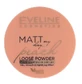 Eveline, Matt My Day Peach, рассыпчатая пудра, 6 г