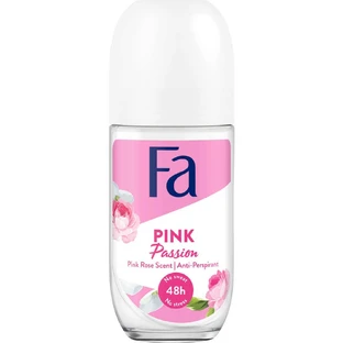 Роликовый антиперспирант Fa Pink Passion 48 часов с ароматом розы, 50 мл
