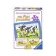 Пазл Животные Добрые друзья, + 3 года, 3 х 6 деталей, Ravensburger