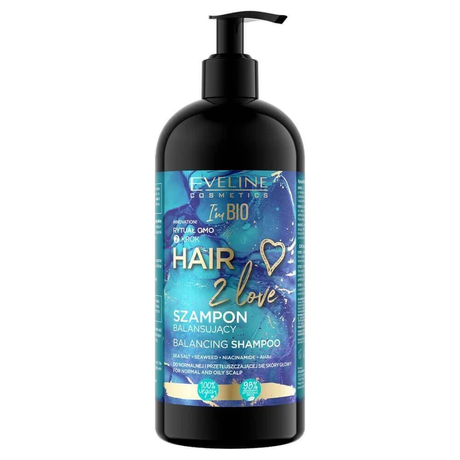Шампунь Eveline Cosmetics Hair 2 Love Balancing Shampoo, 400 мл: ціни та характеристики