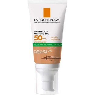 Солнцезащитный крем-гель для лица La Roche-Posay Anthelios XL Gel-Crema SPF50+, матирующий с тонирующим эффектом, 50 мл