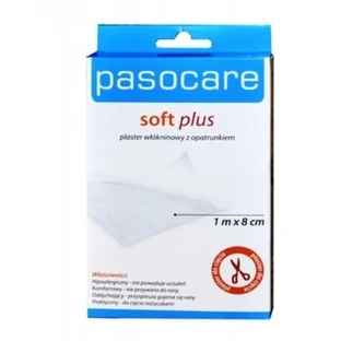 Пластир Pasocare Soft Plus 1м х 8см Soft Plus 1 шт