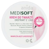 Anida Medisoft, Зволожуючий і заспокійливий крем з насінням льону, 100 мл