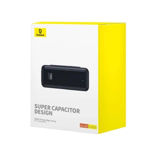 Пусковое устройство с суперконденсатором Baseus Super Energy Mega Series BS-CH007 3000A 12V USB-C / EC8 / DC - серое