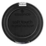 Тени для век Essence Soft Touch Velvet Eye Shadow 06 Pitch Black, 2 г
