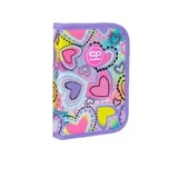 CoolPack, пенал Clipper Pastel Heart с одной молнией, 1 шт.