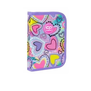 CoolPack, пенал Clipper Pastel Heart с одной молнией, 1 шт.