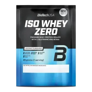 Протеїновий порошок з кокосом Iso Whey Zero, 25 г, BiotechUSA