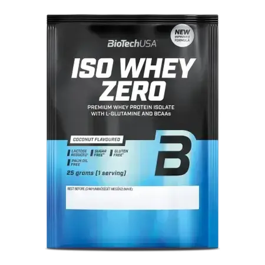 Протеїновий порошок з кокосом Iso Whey Zero, 25 г, BiotechUSA: ціни та характеристики