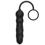 Marc Dorcel Deep Seeker Plug Anal Plug and Cock Ring, чорний, 1 шт.