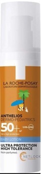 Солнцезащитное молочко La Roche-Posay Anthelios для чувствительной и склонной к атопии кожи младенцев SPF50+, 50 мл