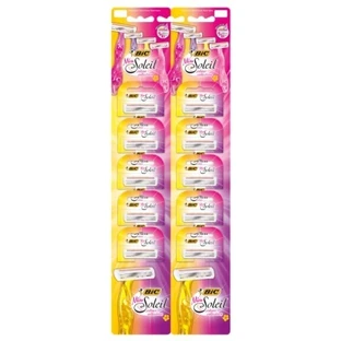 Bic, бритва, цвет miss soleil, 10 штук