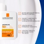 Флюид La Roche-Posay Anthelios, солнцезащитный ультралегкий и ультрастойкий для чувствительной кожи лица, SPF50+, 50 мл: цены и характеристики