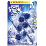 Frisch Wc, Kraft Aktiv, Blau, Вішалка для чистки туалету, 3 шт
