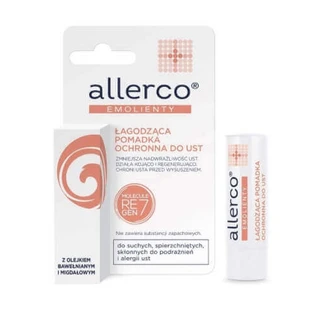 Allerco, Успокаивающий бальзам для губ, 4,9 г
