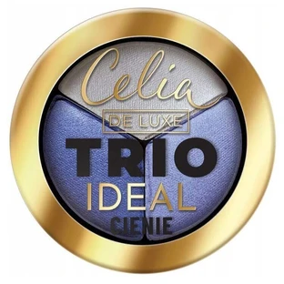 Тіні Celia De Luxe Trio Ideal Pressed Eyeshadows 304, 4 г
