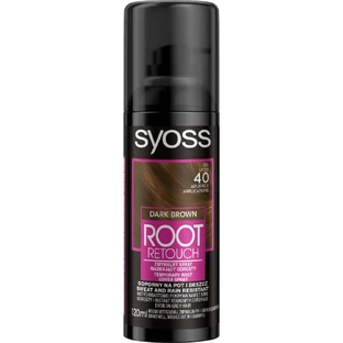 Спрей Syoss Root Retouch Spray для маскировки корней, темно-коричневый, 120 мл