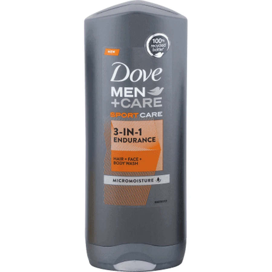 Dove MEN Гель для душу витривалості 400 мл: ціни та характеристики