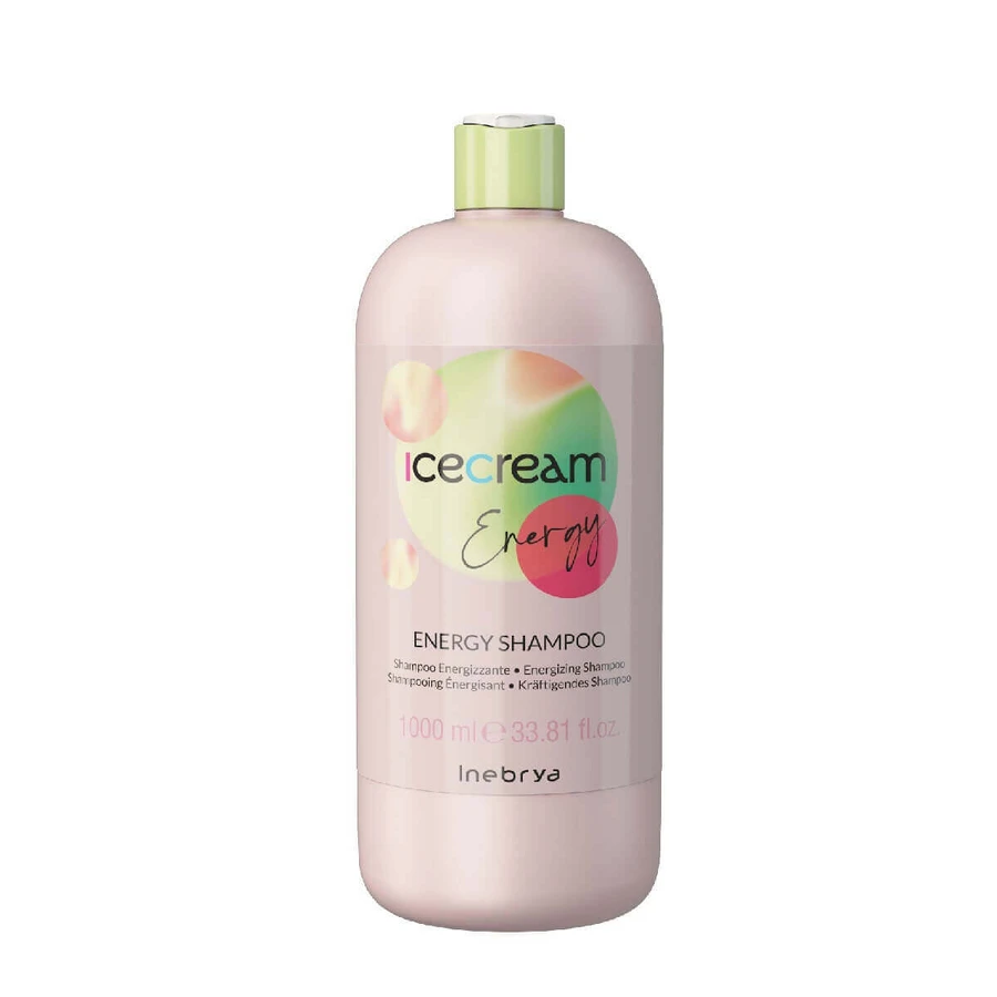 Шампунь Inebrya Ice Cream Energizing Shampoo для слабых и тонких волос, 1000 мл: цены и характеристики