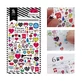 Декоративні наклейки Flirty Hearts Suatelier