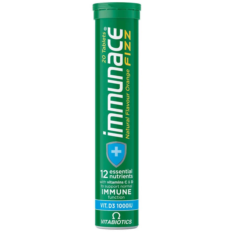 Vitabiotics Immunace Fizz, 20 шипучих таблеток: цены и характеристики