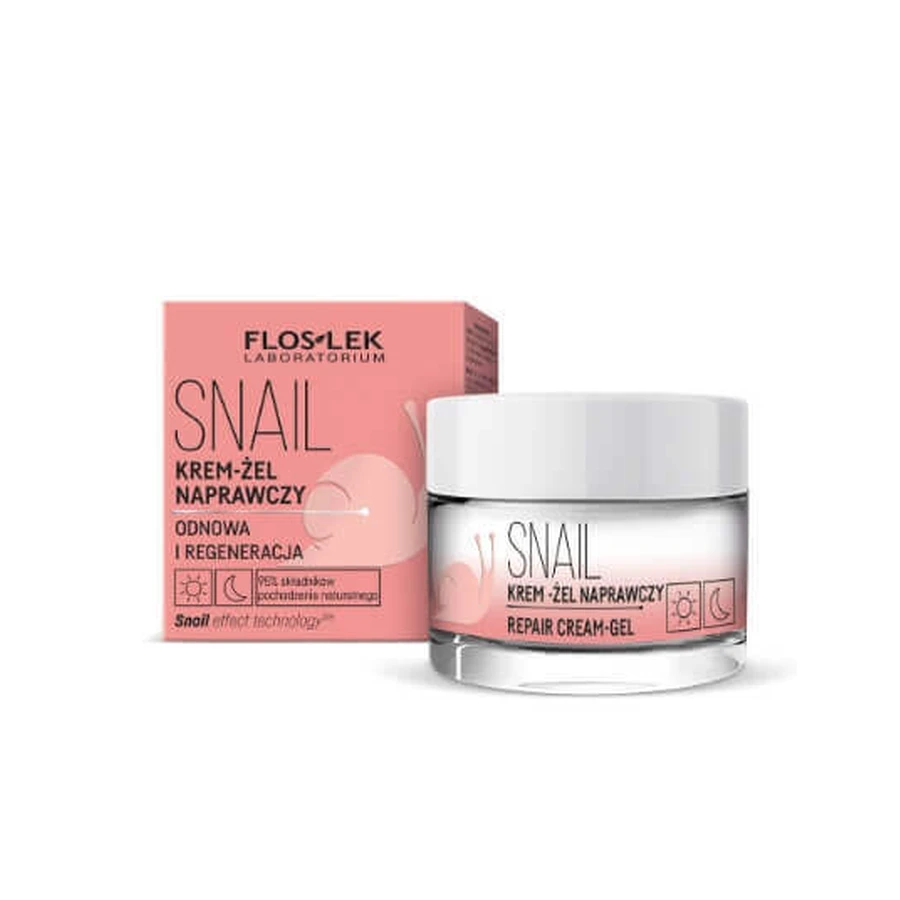 Відновлюючий денний і нічний крем-гель Flos-Lek Skin Care Expert All In One 50 мл: ціни та характеристики