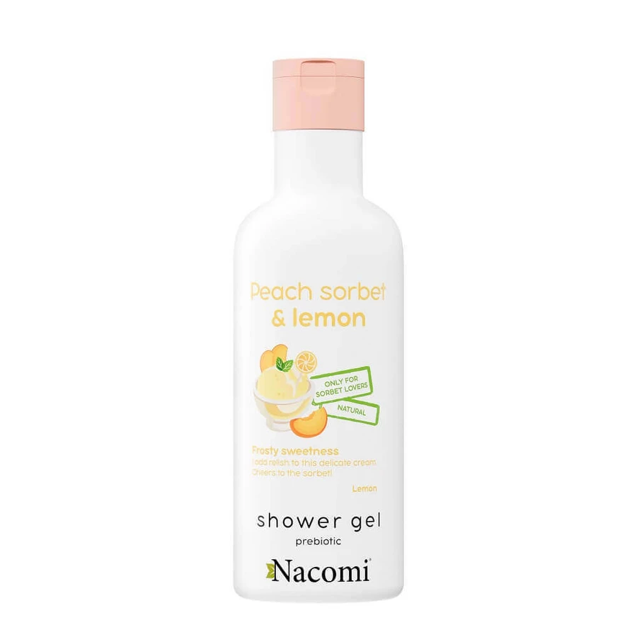 Гель для душу Nacomi Peach and Lemon Sorbet, 300 мл: ціни та характеристики