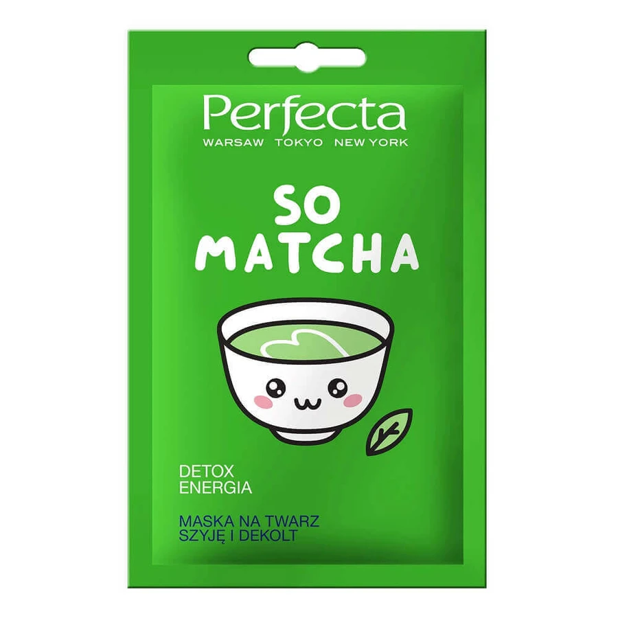 Маска Perfecta So Matcha Face, Neck, Detox & Energy, 10 мл: ціни та характеристики