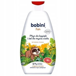 Bobini Fun Гель для ванны и тела с ароматом цитрусовых, 500 мл