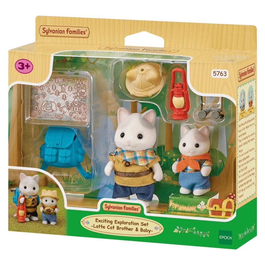 Набір з 2 фігурок Sylvanian Families, 3 роки+, Кошенята-дослідники, Epoch: ціни та характеристики